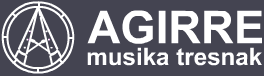 Agirre Musika Tresnak.Logotipoa